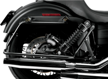 Load image into Gallery viewer, Cycle Visions Bagger Tail - Black - FXD '06-'17 CV7400B - Installation View