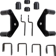 Load image into Gallery viewer, Cycle Visions Bagster Saddlebag Mount - Black - XL CV7500 - Side View