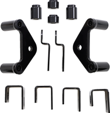 Load image into Gallery viewer, Cycle Visions Bagster Saddlebag Mount - Black - XL CV7500 - Side View