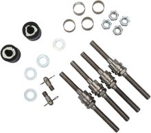 Load image into Gallery viewer, Cycle Visions BareBacks® w/ Bar - FLST '97-'02 CV-143 - Main Product View