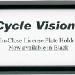 Load image into Gallery viewer, Cycle Visions Beveled License Plate Frame - Chrome CV-4615 - Side View