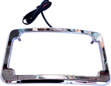 Load image into Gallery viewer, Cycle Visions Beveled License Plate Frame - Chrome CV4617 - Main Product View