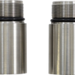 Load image into Gallery viewer, Cycle Visions Chrome Fork Tube Extensions - 39 mm Diameter - Extends +2" CV7139 - Main Product View
