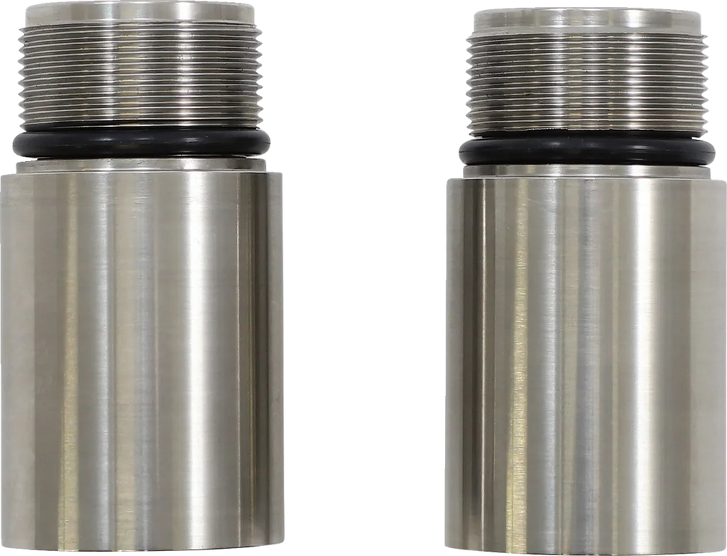 Cycle Visions Chrome Fork Tube Extensions - 39 mm Diameter - Extends +2" CV7139 - Main Product View