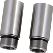 Load image into Gallery viewer, Cycle Visions Chrome Fork Tube Extensions - 39 mm Diameter - Extends +3" CV7137 - Main Product View