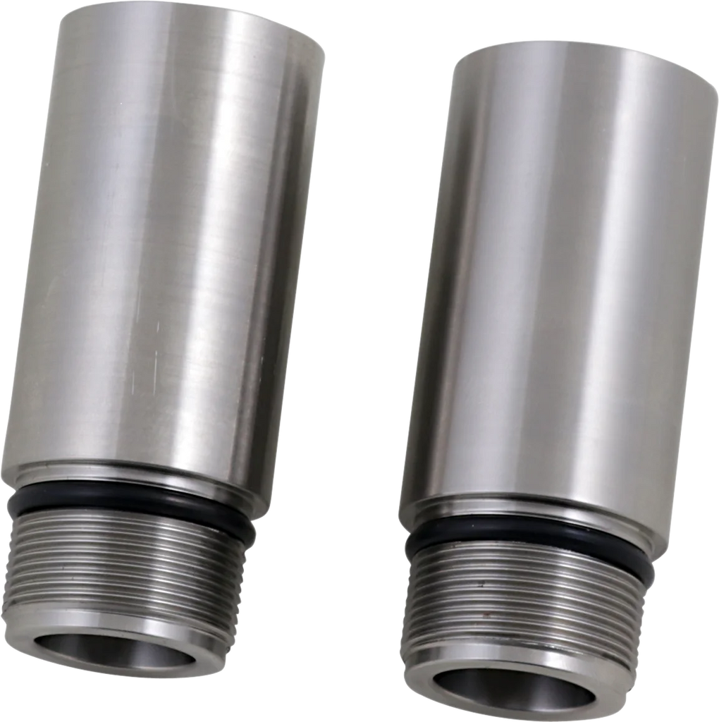 Cycle Visions Chrome Fork Tube Extensions - 39 mm Diameter - Extends +3" CV7137 - Main Product View