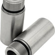 Load image into Gallery viewer, Cycle Visions Chrome Fork Tube Extensions - 39 mm Diameter - Extends +3" CV7137 - Side View
