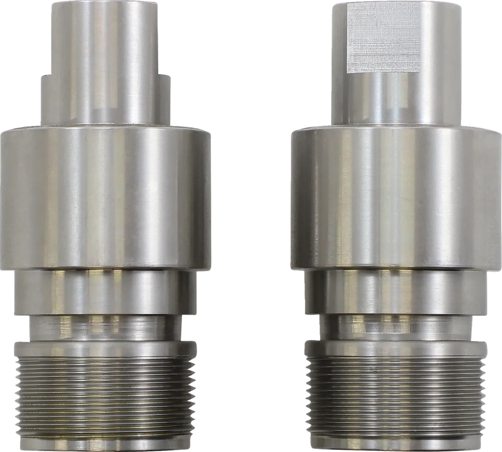 Cycle Visions Chrome Fork Tube Extensions - 41 mm Diameter - Extends +1" CV7101 - Main Product View