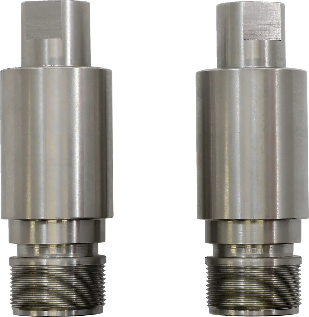 Cycle Visions Chrome Fork Tube Extensions - 49 mm Diameter - Extends +1" CV7115 - Detail View
