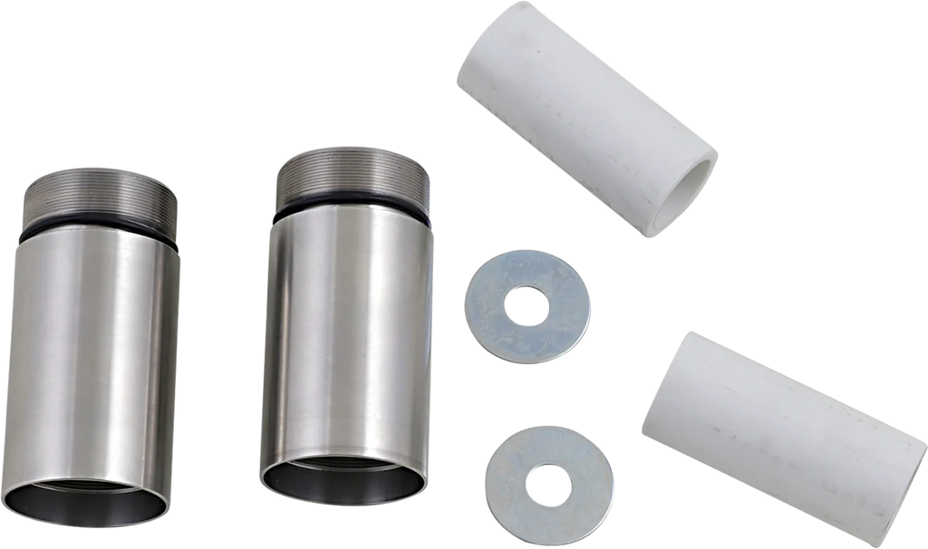 Cycle Visions Chrome Fork Tube Extensions - 49 mm Diameter - Extends +3" CV7113 - Main Product View
