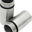 Load image into Gallery viewer, Cycle Visions Chrome Fork Tube Extensions - 49 mm Diameter - Extends +3" CV7113 - Side View
