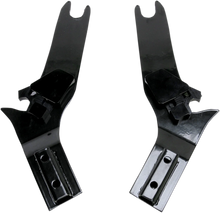 Load image into Gallery viewer, Cycle Visions D-Tach Side Plates - FLH - Black CV-8085B - Main Product View