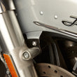 Load image into Gallery viewer, Cycle Visions Fender Riser - Chrome CV2014-23 - Side View