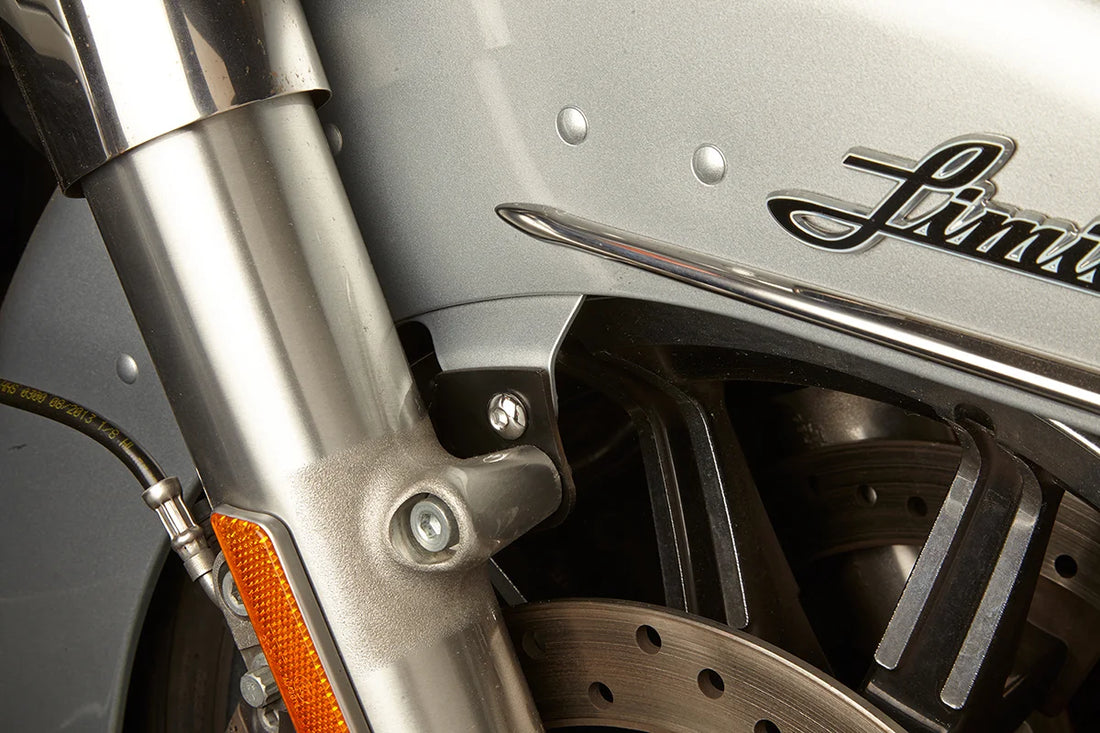 Cycle Visions Fender Riser - Chrome CV2014-23 - Side View