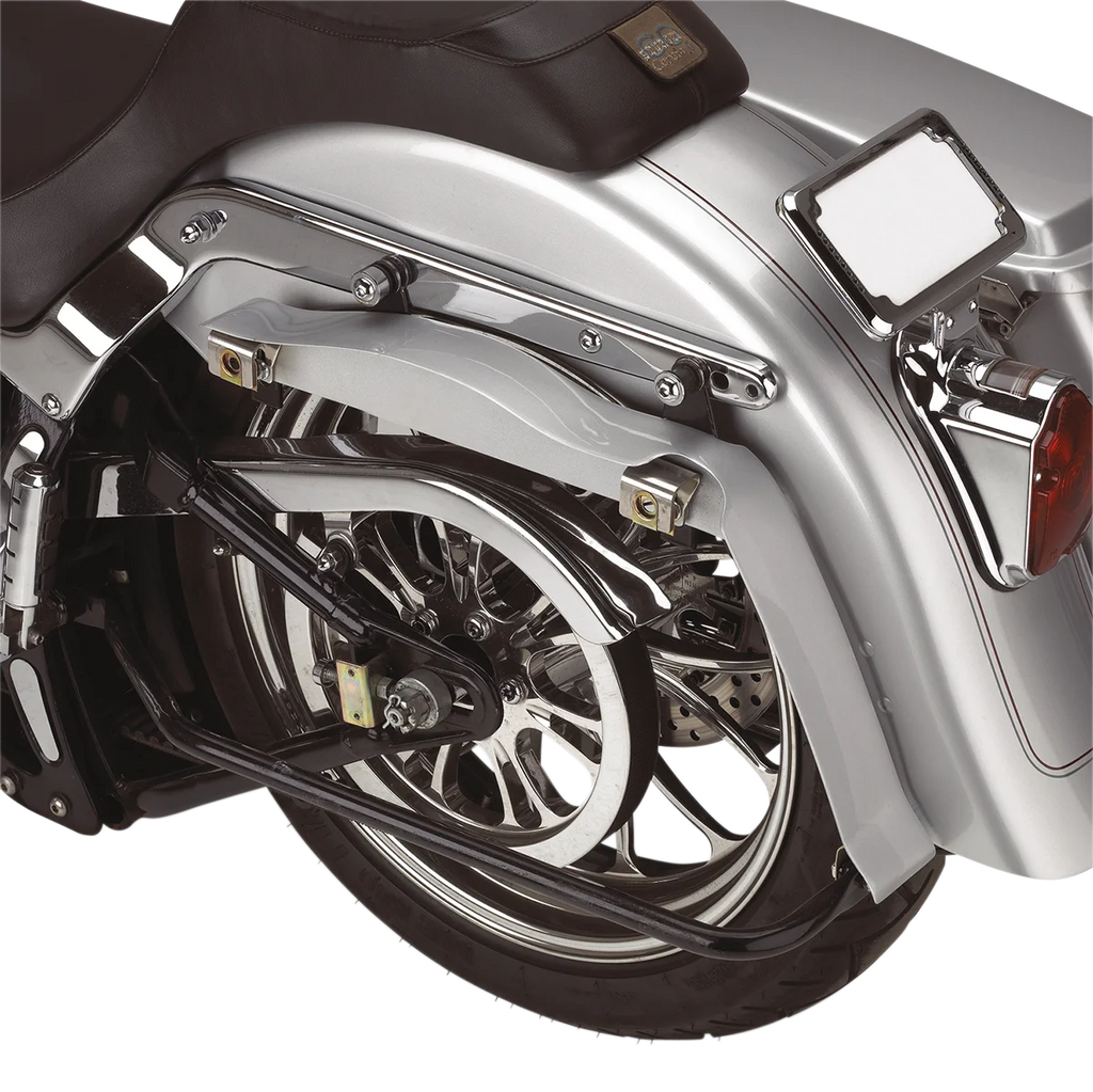 Cycle Visions Filler Panels for Hardbags - For Use With Softail '84-'07 Style Saddlebags CV-7220 - Side View