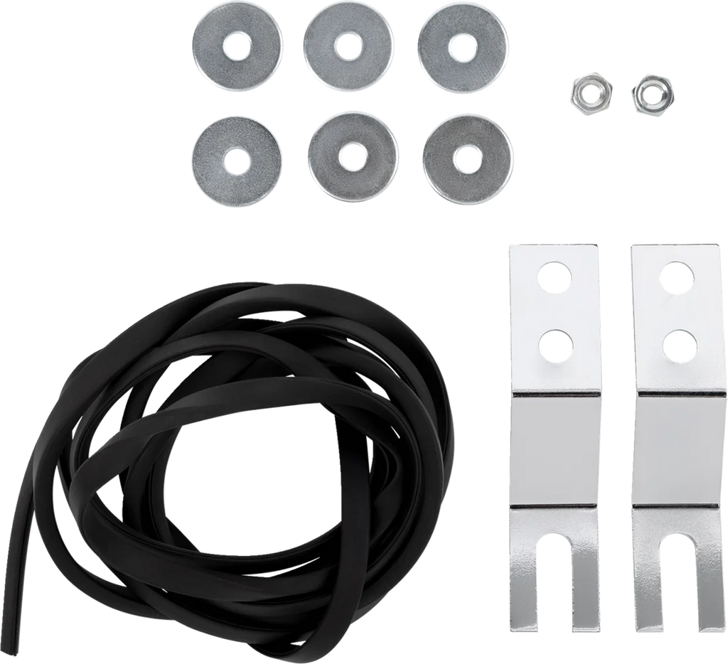 Cycle Visions Filler Panels for Hardbags - For use with Softail '14+ Style Saddlebags CV7236 - Side View