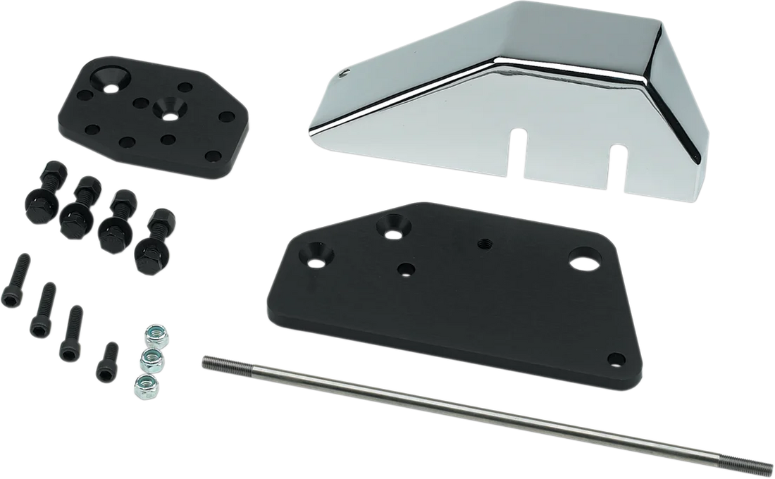 Cycle Visions Floorboard Extension - '00-'15 FLST CV-302 - Side View