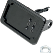 Load image into Gallery viewer, Cycle Visions Horizontal License Plate Mount with Light - '05+ XL - Black CV-4604BLH - Side View