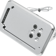 Load image into Gallery viewer, Cycle Visions Horizontal License Plate Mount with Light - '86-'07 ST - Chrome CV-4600LH - Main Product View