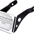 Load image into Gallery viewer, Cycle Visions LP Plate Frame &amp; Mount with Tag Light - FXDB - Black CV4660B - Side View
