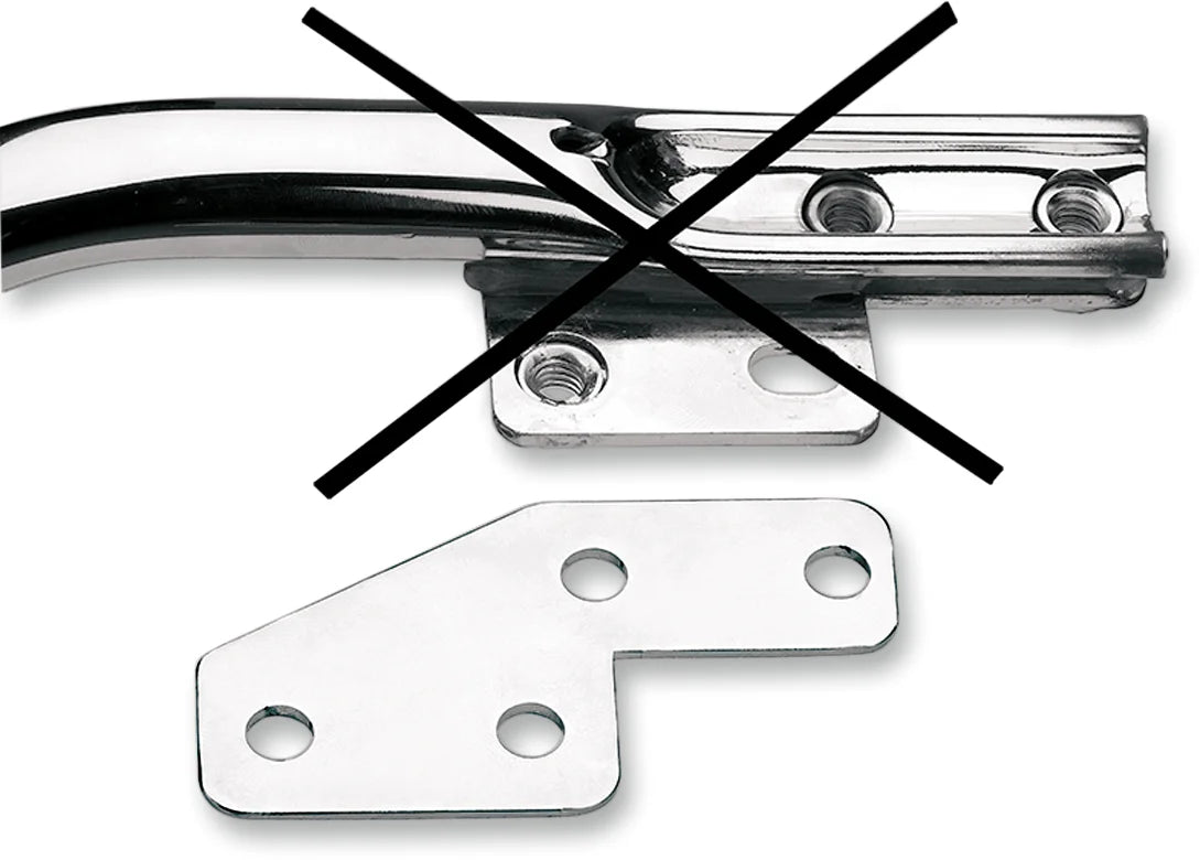 Cycle Visions License Plate Bar Eliminator - Harley Davidson CV-4812 - Detail View