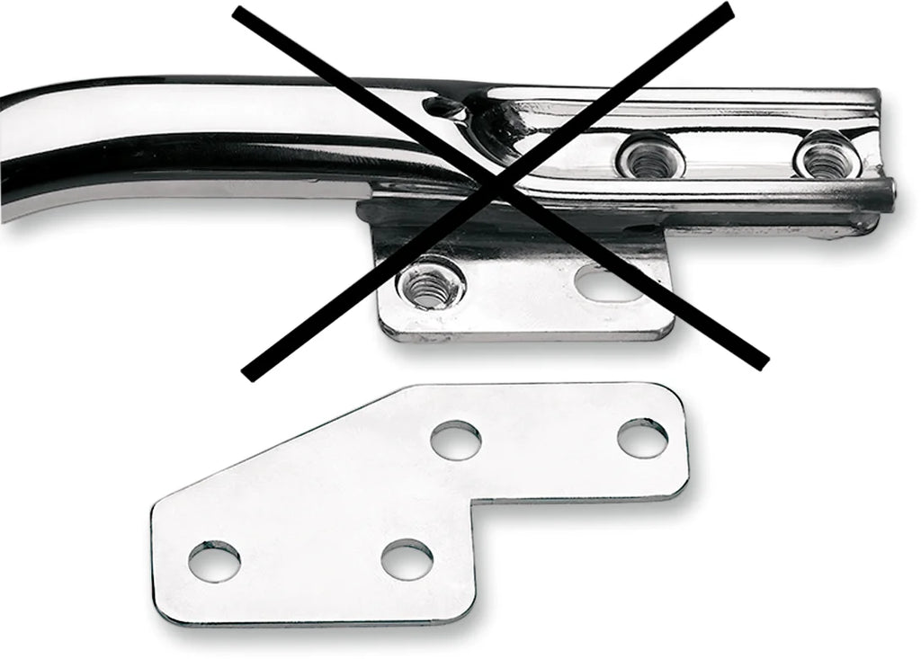 Cycle Visions License Plate Bar Eliminator - Harley Davidson CV-4812 - Detail View