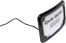 Load image into Gallery viewer, Cycle Visions License Plate Frame - Chrome CV4641 - Additional View 5
