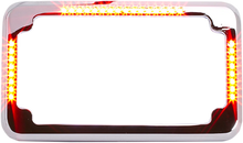 Load image into Gallery viewer, Cycle Visions License Plate Frame - Flat - Chrome CV-4620