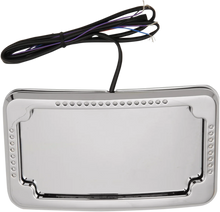 Load image into Gallery viewer, Cycle Visions License Plate Mount - Lighted Frame CV-4640 - Main Product View