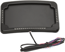 Load image into Gallery viewer, Cycle Visions License Plate Mount - Lighted Frame CV-4640B - Main Product View