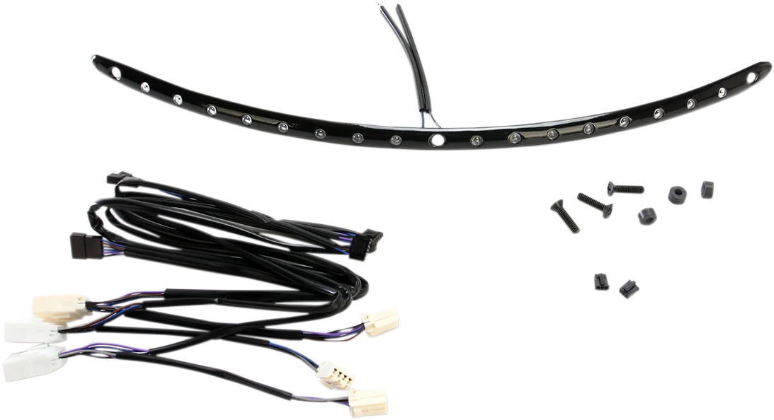 Cycle Visions Lighted Trim - Chrome CV4862 - Detail View