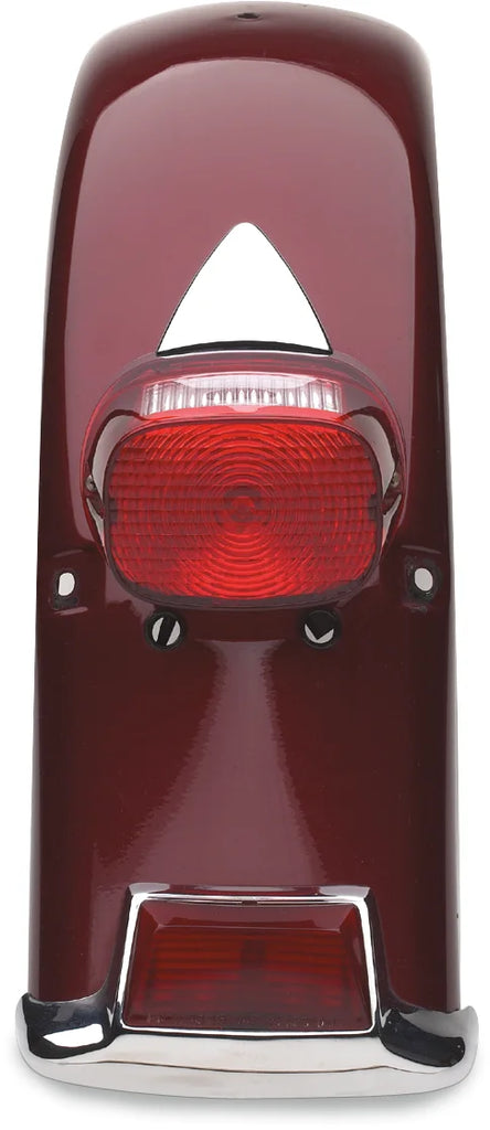 Cycle Visions Pyramid Cover - Chrome CV-4811 - Side View