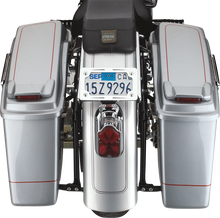 Load image into Gallery viewer, Cycle Visions Saddlebag Mount for Softail Models CV-7201 - Side View