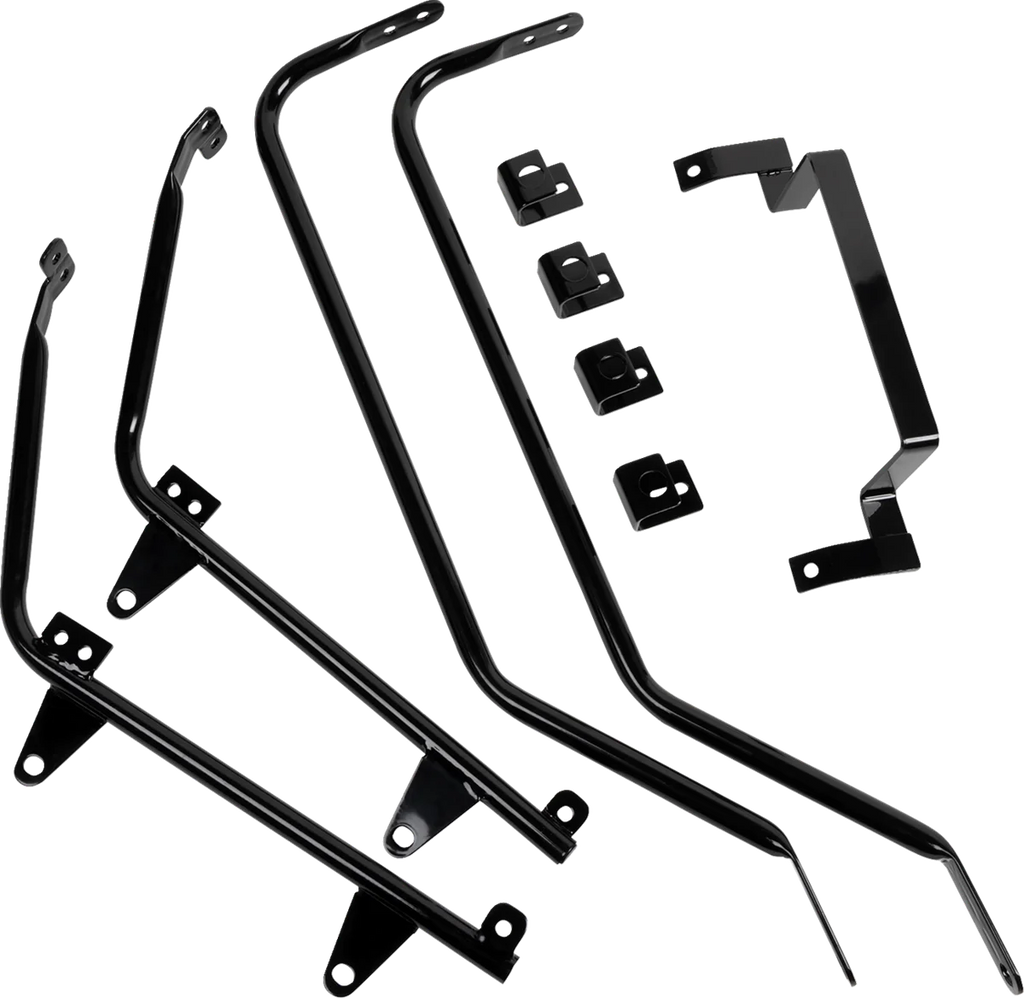 Cycle Visions Saddlebag Mount for Softail Models CV-7210 - Main Product View