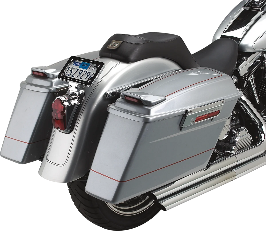 Cycle Visions Saddlebag Mount for Softail Models CV-7210 - Back View