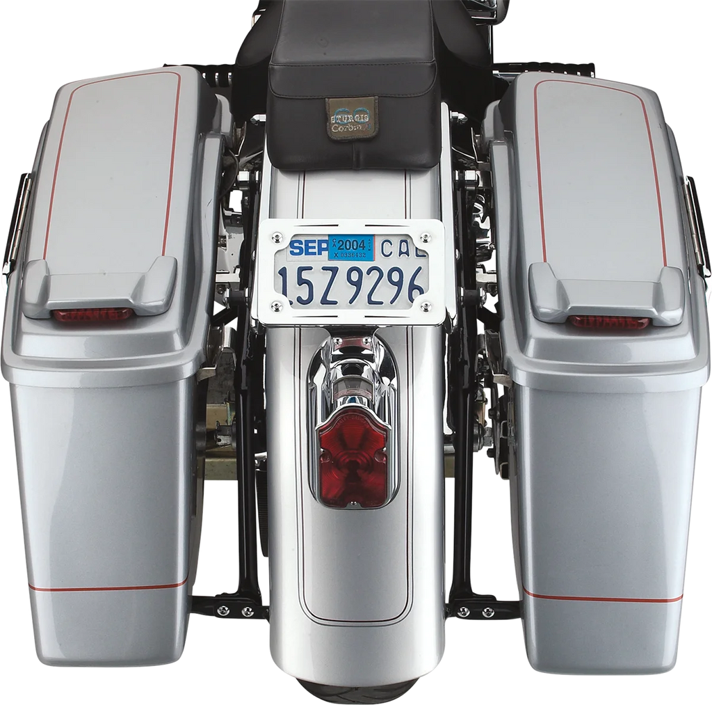 Cycle Visions Saddlebag Mount for Softail Models CV-7210 - Installation View