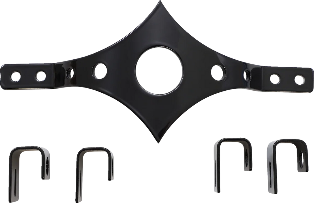 Cycle Visions Saddlebag Mount for Softail Models CV7190 - Back View