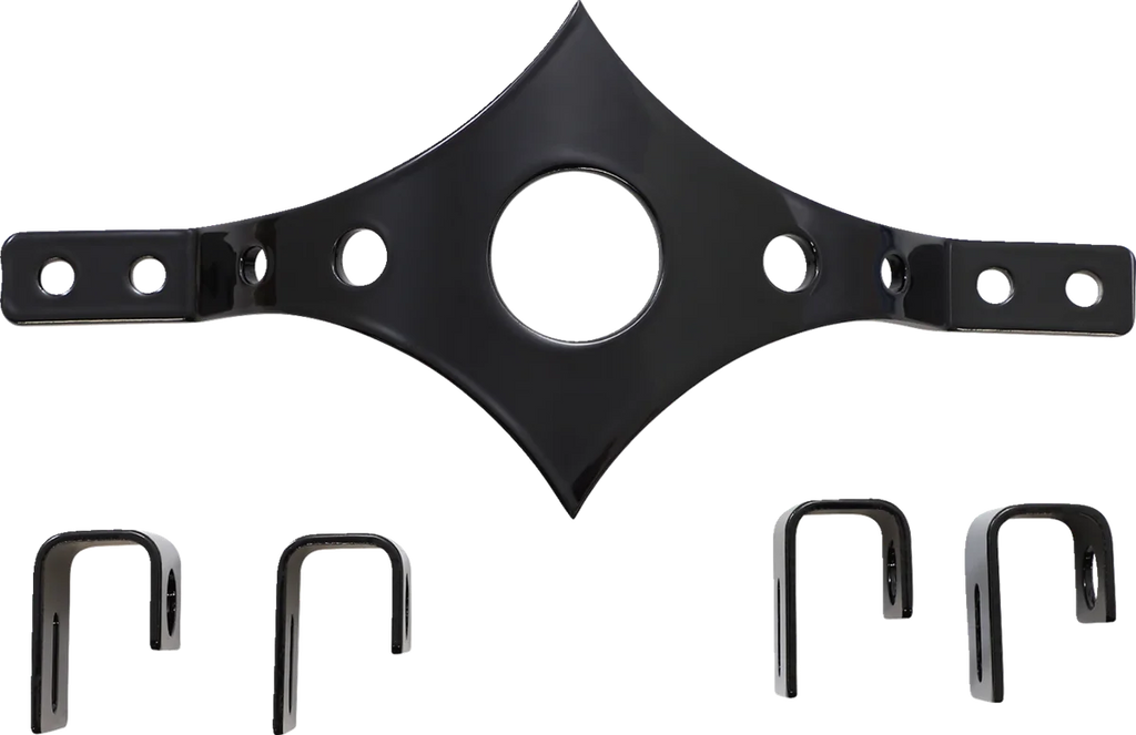 Cycle Visions Saddlebag Mount for Softail Models CV7190 - Back View