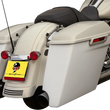 Load image into Gallery viewer, Cycle Visions Saddlebag - w/ Exhaust Cut-out - Right CV7281 - Side View