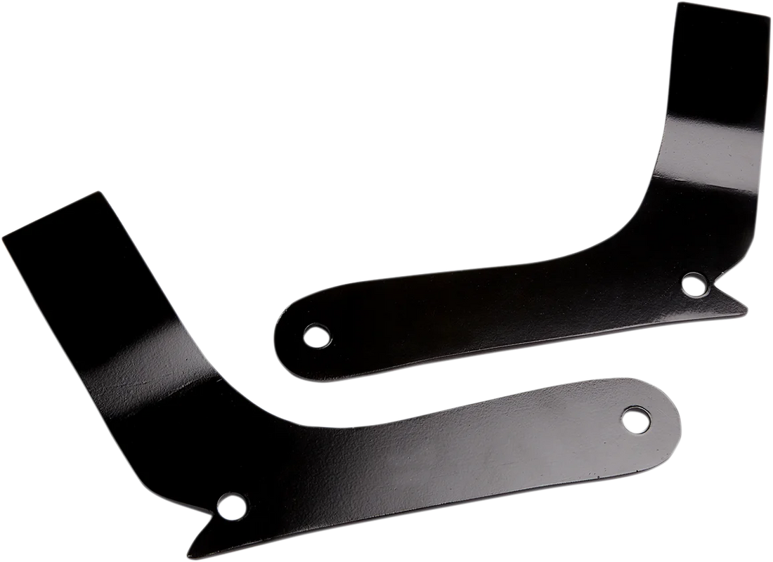 Cycle Visions Side Plates - Black - FLSL CV-8098 - Side View