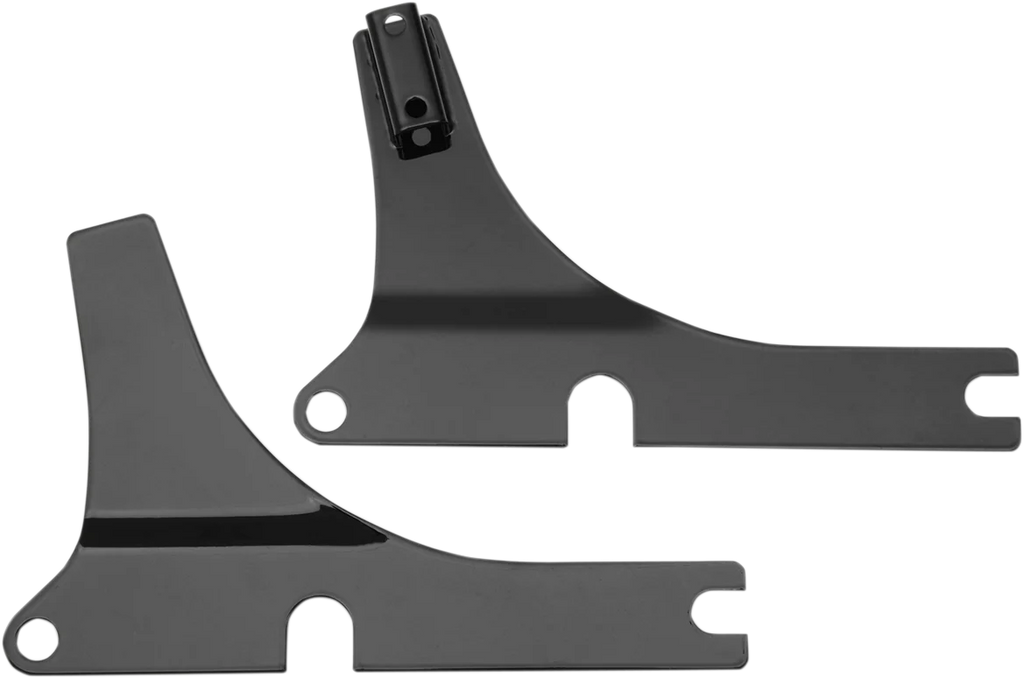 Cycle Visions Side Plates - FXSB - Black CV-8090B - Main Product View