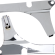 Load image into Gallery viewer, Cycle Visions Side Plates - FXSB - Chrome CV-8090 - Main Product View