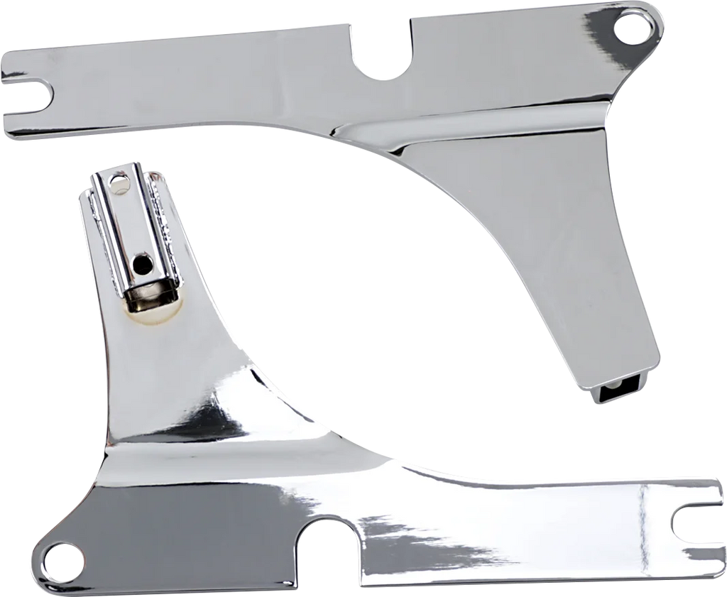 Cycle Visions Side Plates - FXSB - Chrome CV-8090 - Main Product View