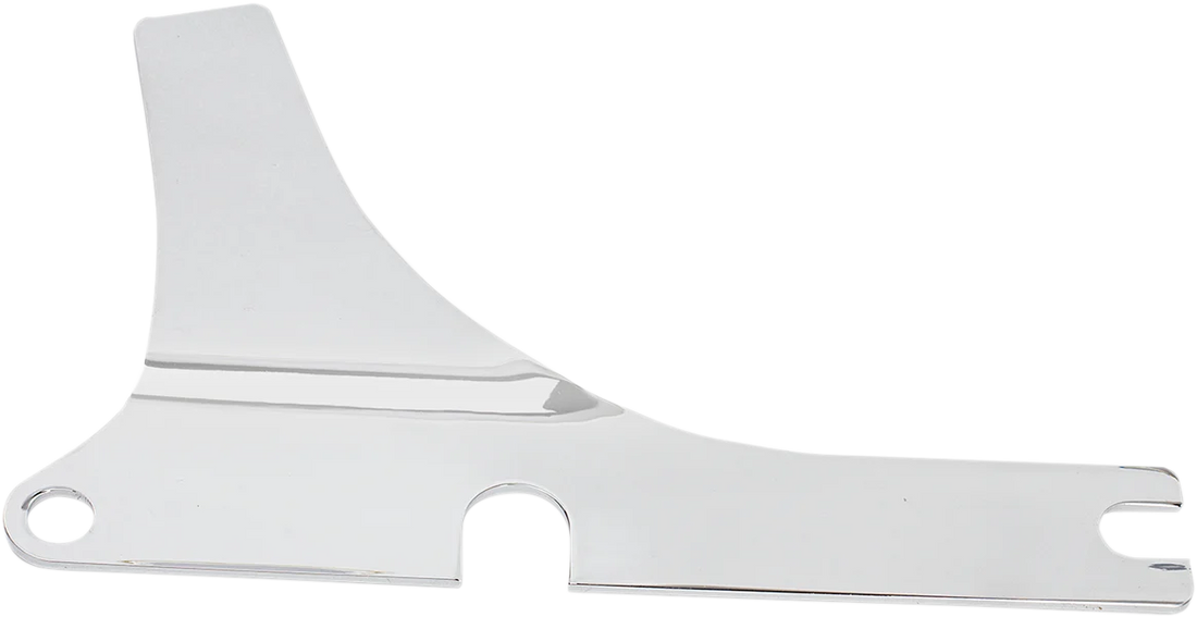Cycle Visions Side Plates - FXSB - Chrome CV-8090 - Back View