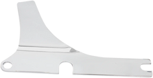 Load image into Gallery viewer, Cycle Visions Side Plates - FXSB - Chrome CV-8090 - Back View