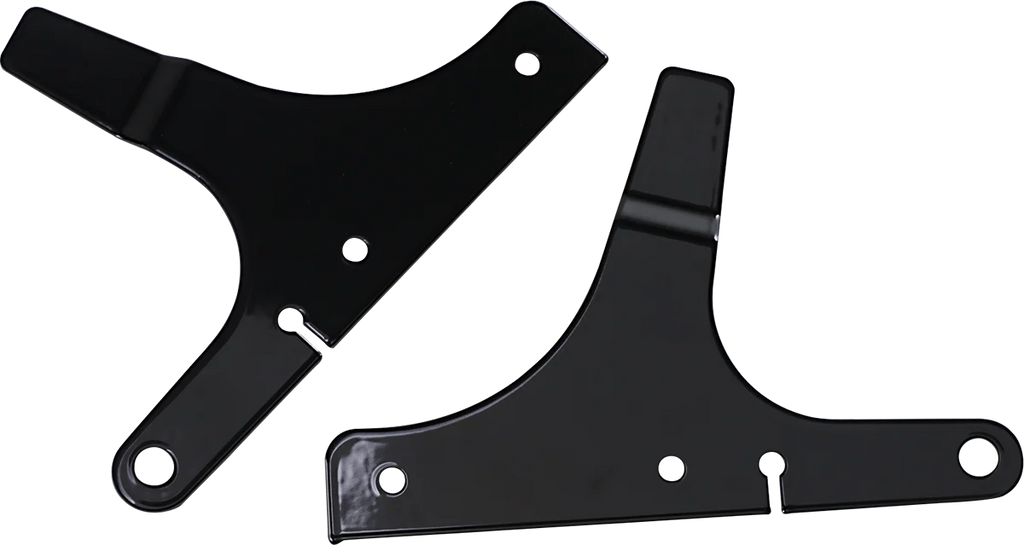Cycle Visions Side Plates - FXSTD - Black CV-8075B - Main Product View