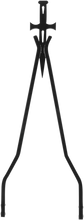 Load image into Gallery viewer, Cycle Visions Sissy Bar Stick - Black - 18" Daggertude - Wide CV-8010B - Side View