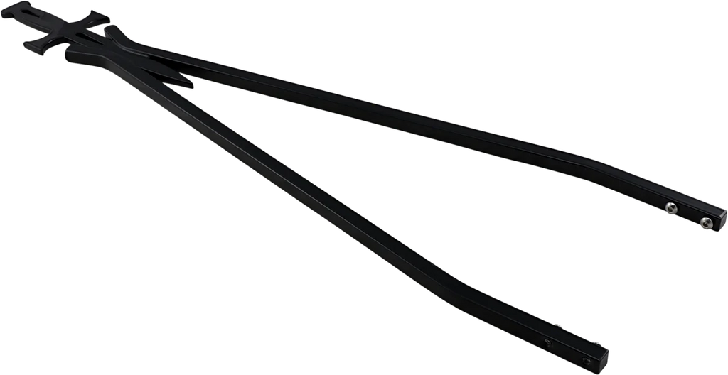 Cycle Visions Sissy Bar Stick - Black - 30" Daggertude - Wide CV-8009B - Main Product View