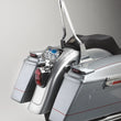 Load image into Gallery viewer, Cycle Visions Sissy Bar Stick - Chrome - 18" Daggertude - Wide CV-8010 - Side View