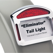 Load image into Gallery viewer, Cycle Visions Taillight Eliminator - Universal - Chrome CV-4817 - Side View